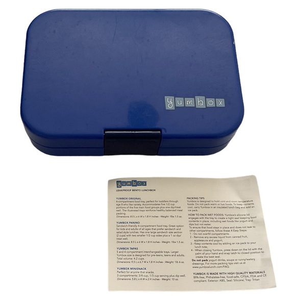 YUMBOX ORIGINAL LEAKPROOF BENTO LUNCHBOX kids - Picture 1 of 10